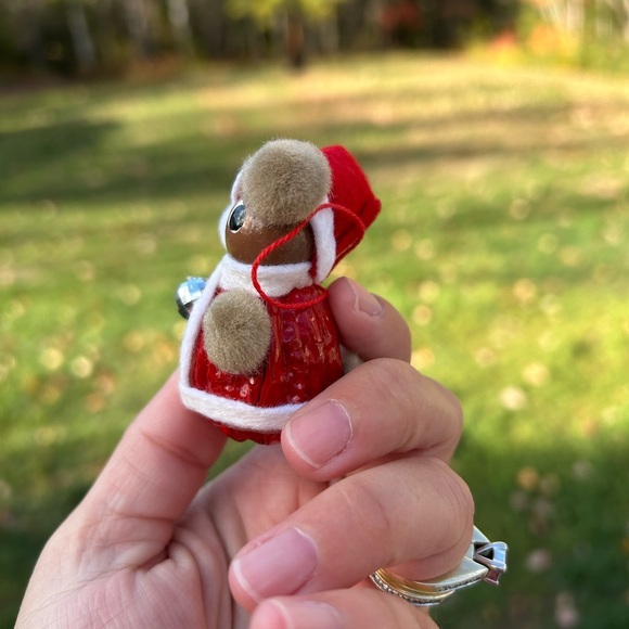 5/$25 Festive Santa Ornament with Red and White Accents 🐿️ - Picture 5 of 8